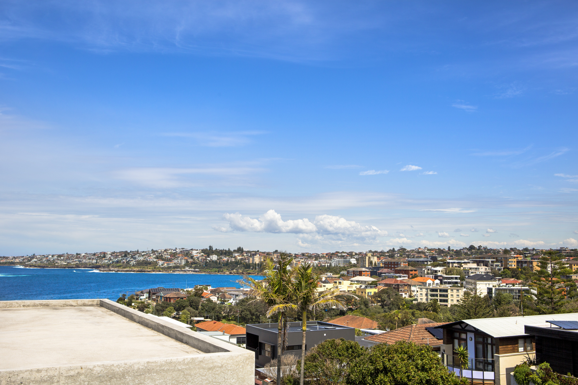 Ocean and coastline views from Casa Kelly